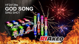 GOD SONG HF24136s 30mm | RIAKEO FIREWORKS