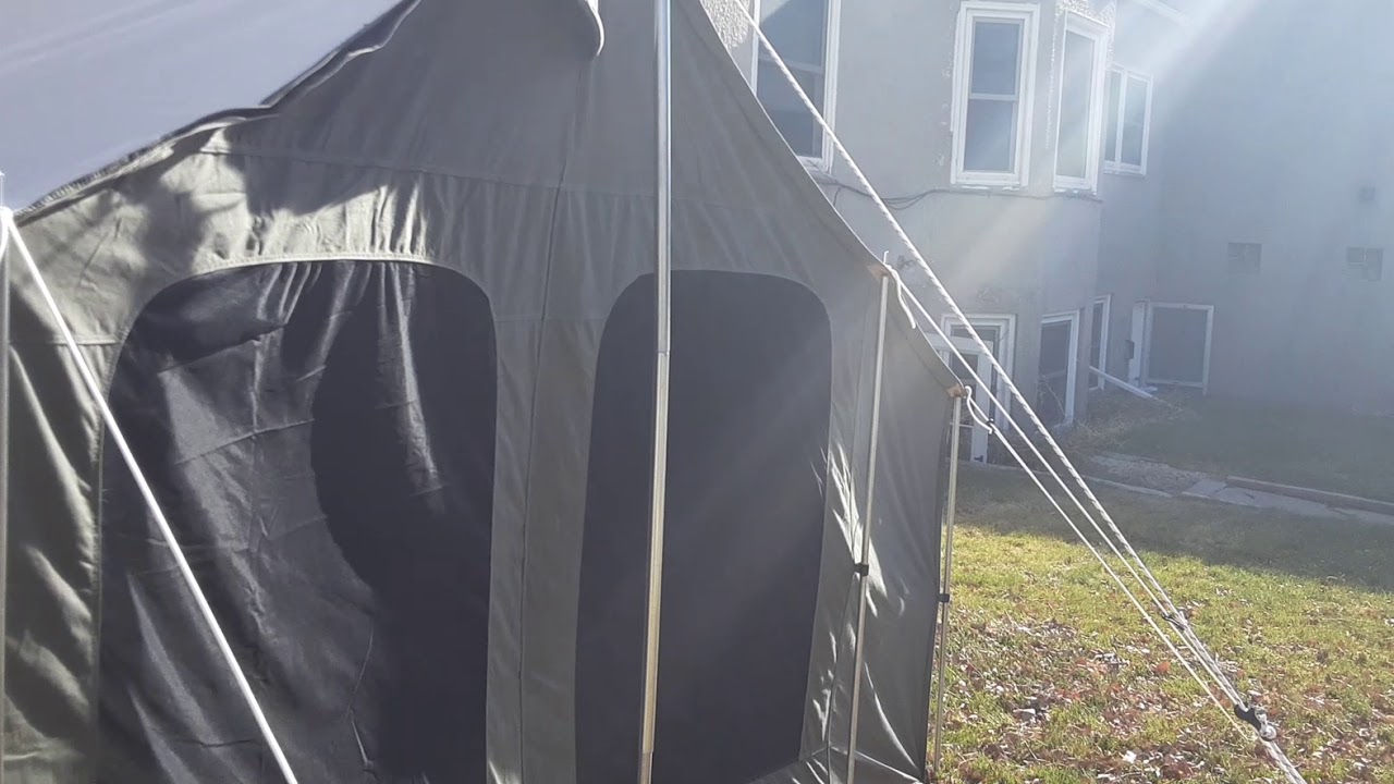 Kodiak Canvas Lodge Tent YouTube