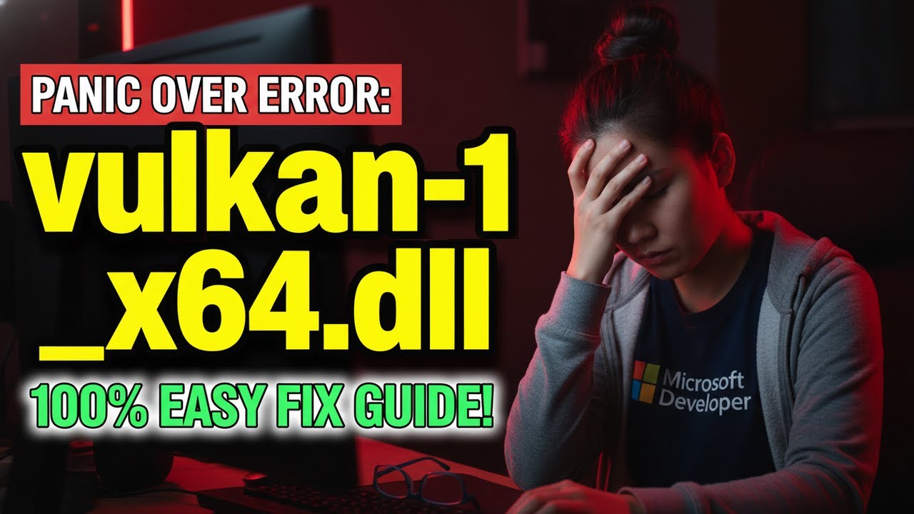 How to Fix Vulkan-1_x64.dll Errors Fast! [2 min] - YouTube