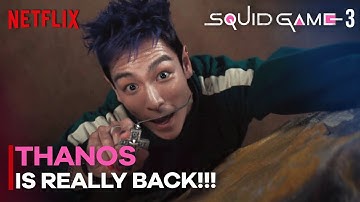 SQUID GAME 3 -  Thanos Is Back Scene | Netflix