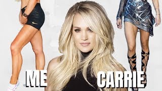 I did Carrie Underwood's Leg Workout for a Week