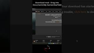 How to install Starfield Game Pass Mods #starfieldmods #gamepass #BetterHUD #gaming #msirtx3070