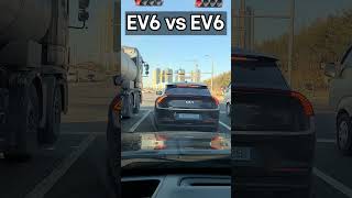 EV6 vs EV6 #shorts #ev6 #기아ev6 #ev6gt