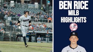 BEN RICE MILB HIGHLIGHTS