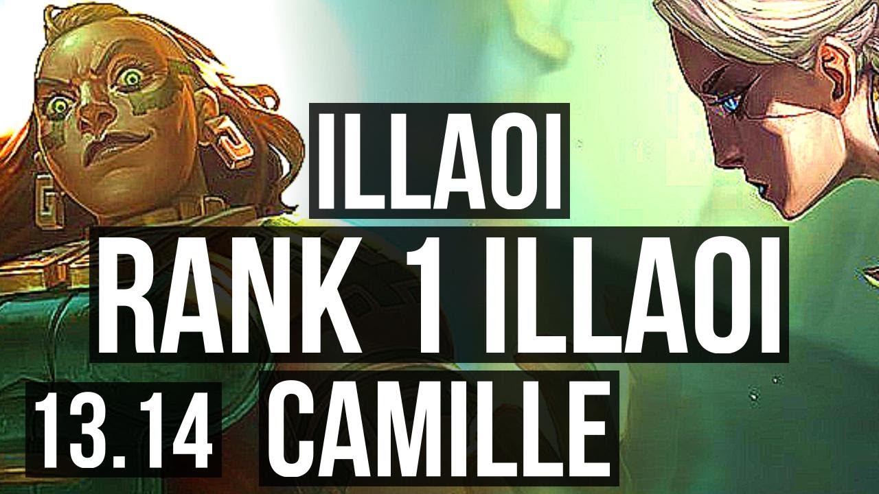 CAMILLE vs ILLAOI (TOP), 1100+ games, 4/1/3, KR Master