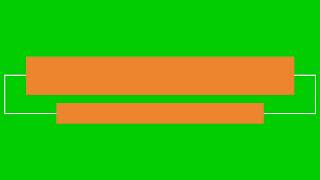 Banner Animation Green Screen Chroma Key 1080P