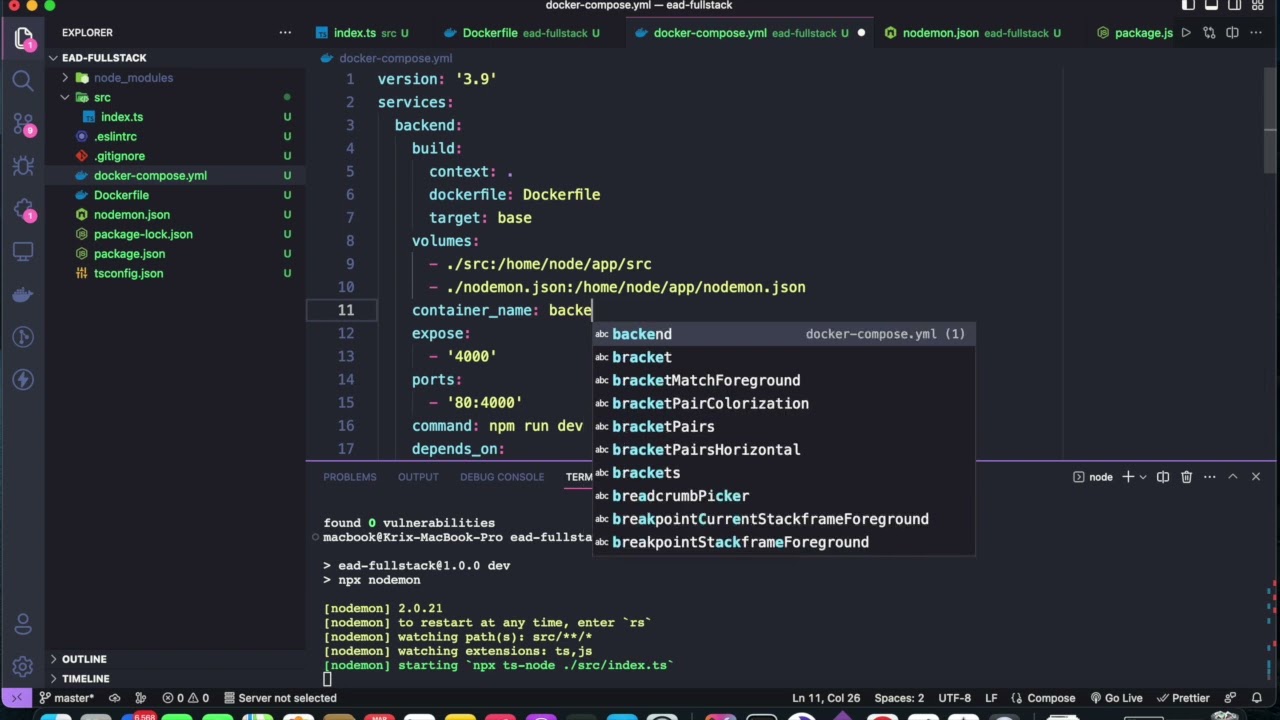 EAD Fullstack #2   Express, Postgres avec Docker