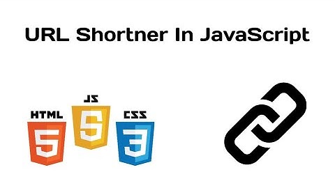 Create URL Shortner Using HTML CSS & JavaScript | URL Shortner Using JavaScript
