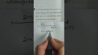 3.SINIFUZUNLUK ÖLÇME PROBLEMLERİ#uzunlukölçme #problem