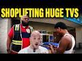 Shoplifters are using FAKE Smartphone Receipts to Steal 80" TV's at Walmart & Target!