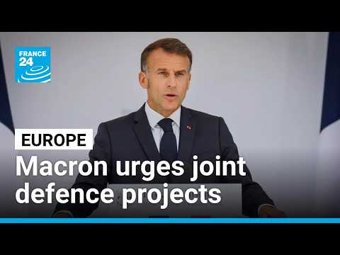 In final speech to armed forces, Macron urges European defence porjects • FRANCE 24 English