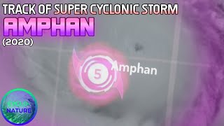 Track of Cyclone Amphan (2020)