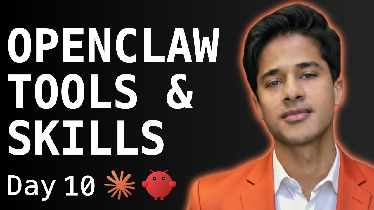 Tools & Skills (OpenClaw Bootcamp Day 10)