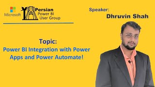 power bi integration with power apps and power automate - dhruvin shah