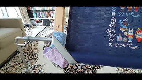 Flosstube: Omanik Factory frame & Lowery stand, Clouds factory Epic Storybook Princess cross stitch