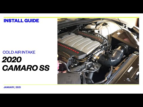 2020 Camaro SS Intake install (Cold Air Inductions)