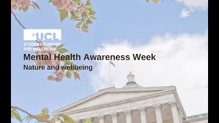 Mental Health Awareness Week 2021: Nature and wellbeing