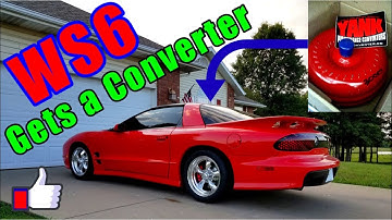 How to Install Torque Converter (Stall Converter) Trans Am Firebird WS6 Camaro SS