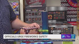 Officials urge firework safety this New Year