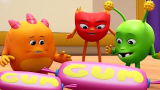 Bubble Gum Fiasco Cartoon Videos + More Animated Funny Show for Babies