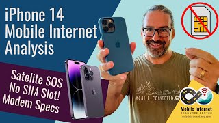 Apple iPhone 14 Mobile Internet Analysis: Modem Specs, Satellite SOS & No SIM Slot!