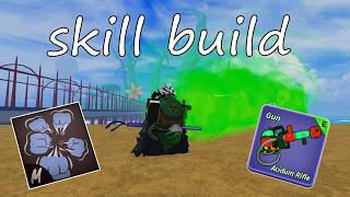 Bounty Hunting With Skill Build (acidum rifle bounty hunting) - Blox Fruits