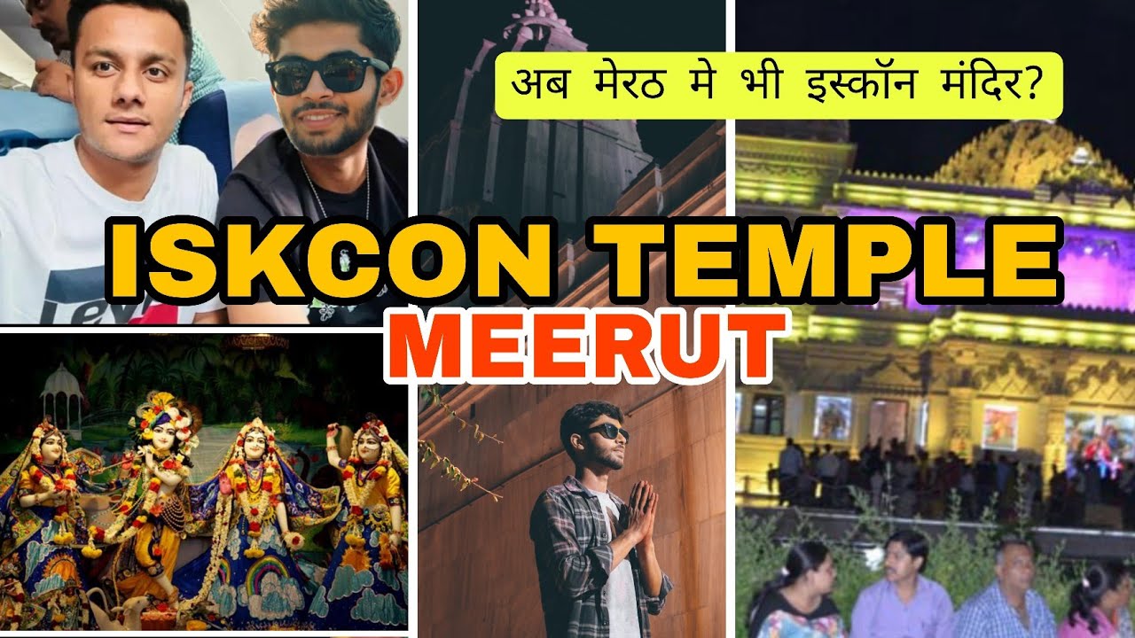Exploring ISKCON Temple Meerut | City Ride, Bhakti & Fun Moments