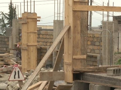 სავაჭრო ობიექტების მშენებლობა თელავში