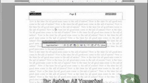 Header & Footer By Ashfaq Ali Yousafzai.flv