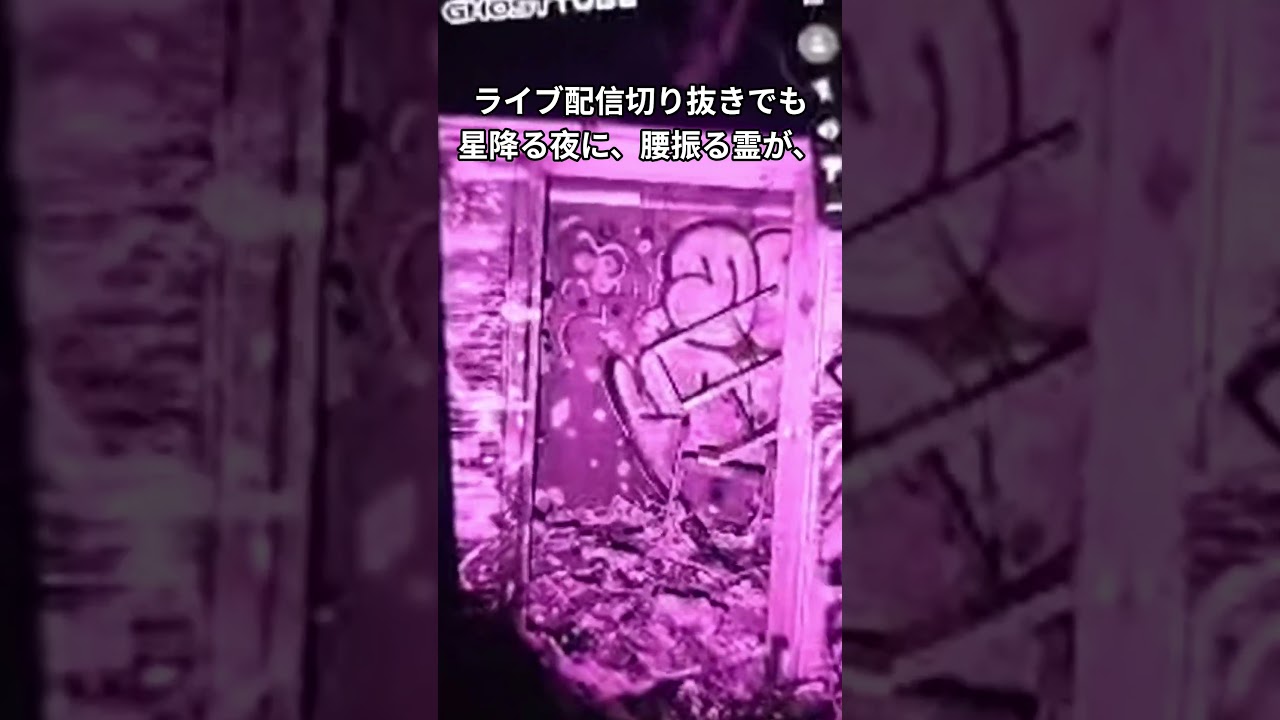 星降る夜に、腰振る霊が、 ライブ配信切り抜きでも