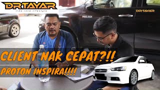 CLIENT NAK CEPAT?!! PROTON INSPIRA MAJOR SERVIS!!