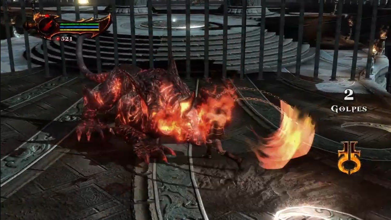 Esta estrageia uso para matar al Cerbero de3 cabezas!!