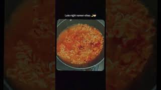 Late Night Ramen 🌙 | Aesthetic Cooking Video #trending #dailyvlog #cooking #ramen
