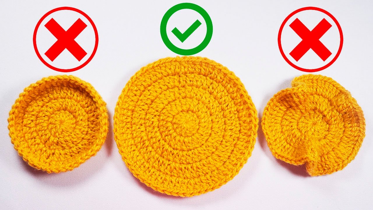 🌈COMO Tejer un CIRCULO PERFECTO😮 Crochet | Ganchillo❤ -(Te Doy mi Secretos)-🤫