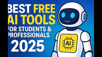 Top 6 Free AI Tools You NEED in 2025 For Students & Professionals