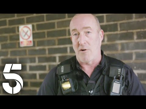 Arrested Man Tampers With His Drug Test | Motorway Cops: Catching Britain's Speeders | Channel 5