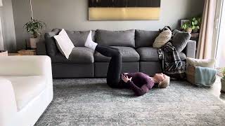 90/90 Heel Taps (Modified Deadbug)
