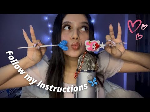 Asmr | Follow my instructions *Tingle Guaranteed *
