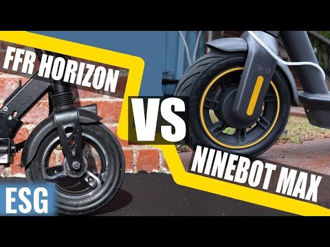 Fluid Freeride Horizon vs. Segway Ninebot Max | Scooter Showdown