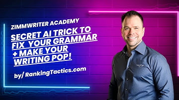 Secret AI Trick to Fix Your Grammar + Make Your Writing Pop!