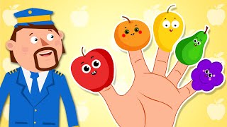 Learn About Fruits With The Fruit Finger Family | Finger Family Song For Kids | Captain Discovery