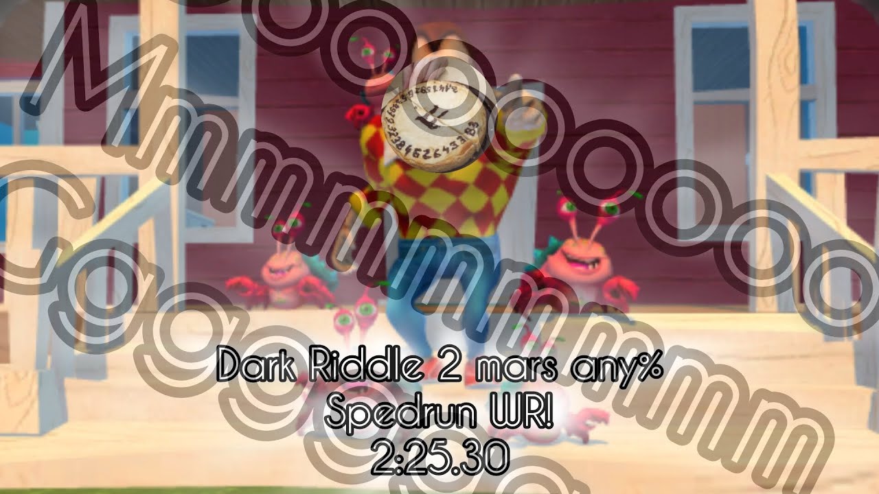 Mars' Second Riddle Dark Riddle 2 mars Spedrun 2:25.30 (WR?) - YouTube