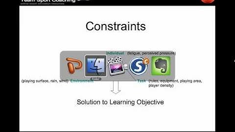 Game Based Training & Constraints