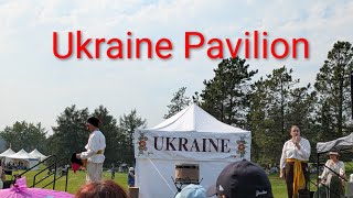 Ukraine Pavilion. 2026 Edmonton Heritage Festival. #ukaraine #performance #edmonton
