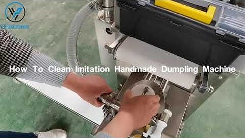 A Guide to Cleaning Your VER Imitation Handmade Dumpling Machine | VER Food Solutions.