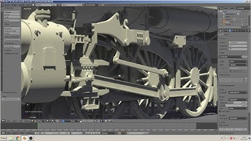 blender 3D tutorial build a train part 1