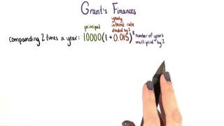 Compound Interest Equation - College Algebra