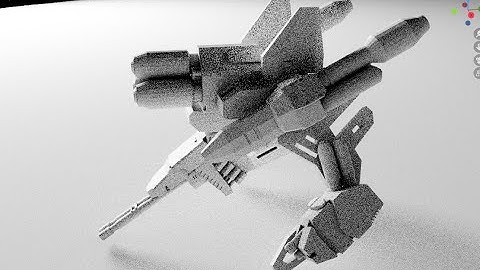 Grid Modeler demo - 46 Minutes modeling (no speed up) space enemy