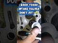 NEW INTAKE VALVES DON'T FIT! $500 YZ450 REBUILD. #dirtbike #motorcycle #yamaha #motocross #fypage