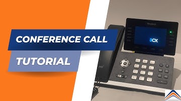 Yealink T54W Conference Call Tutorial